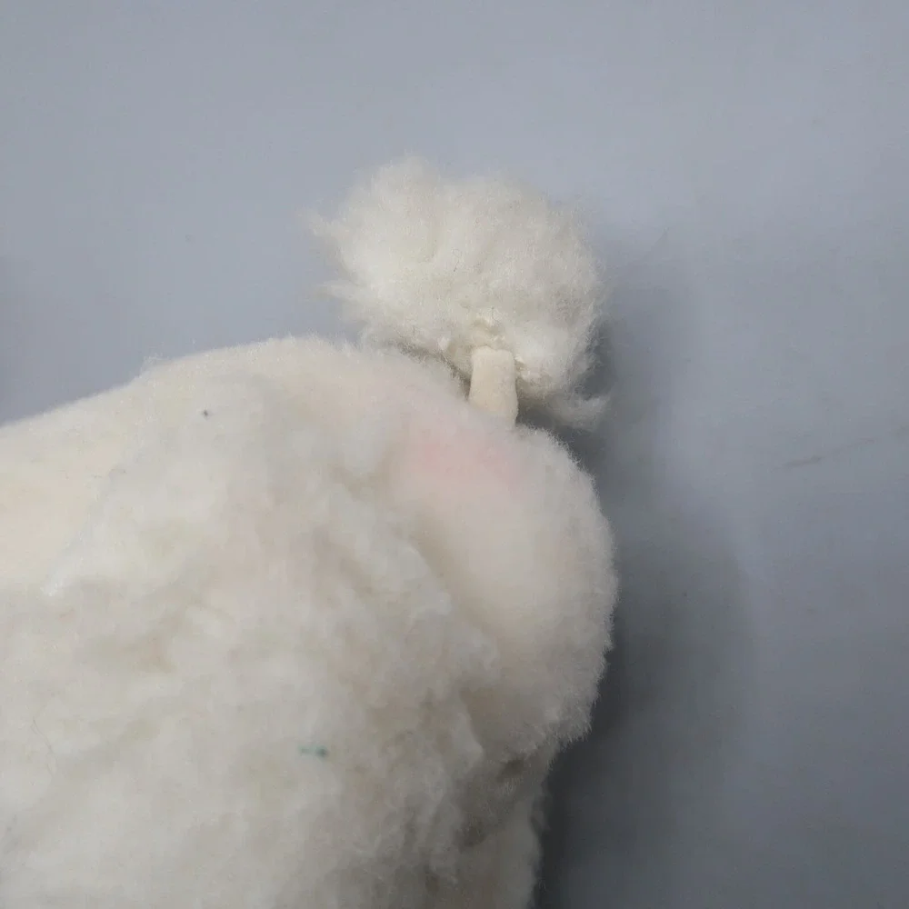 1980 Barbie Poodle Prince Dog Vintage Poseable White Fluffy Vinyl Face and Feet